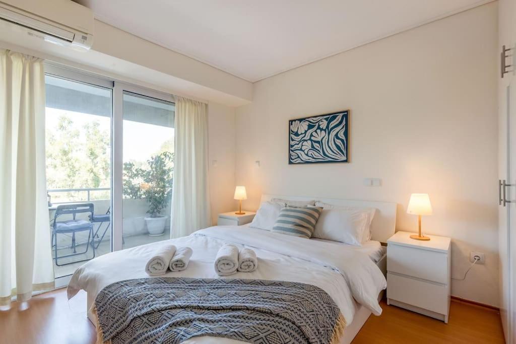 דירות אתונה Glyfada Center Sea View Apt מראה חיצוני תמונה