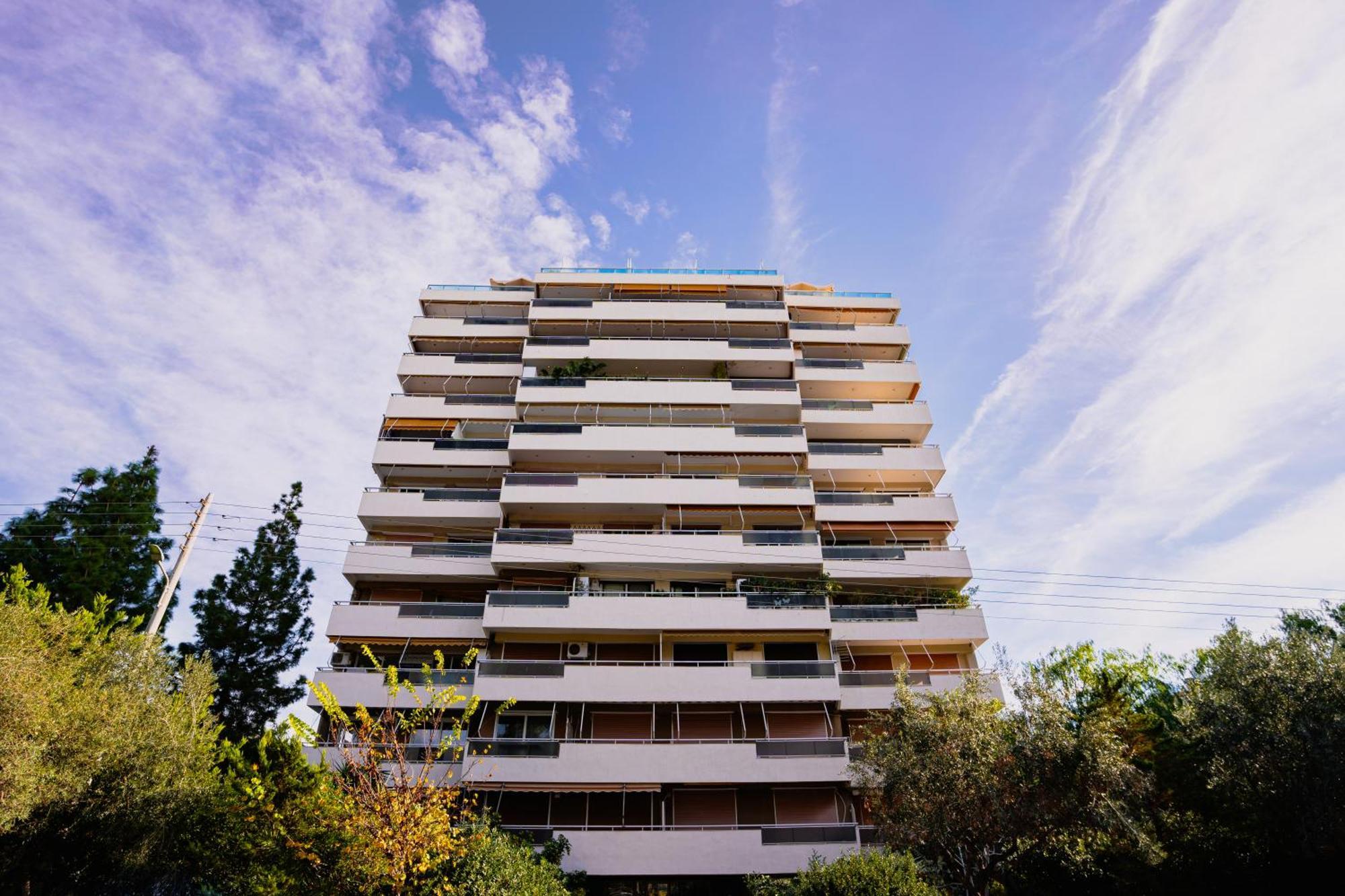 דירות אתונה Glyfada Center Sea View Apt מראה חיצוני תמונה